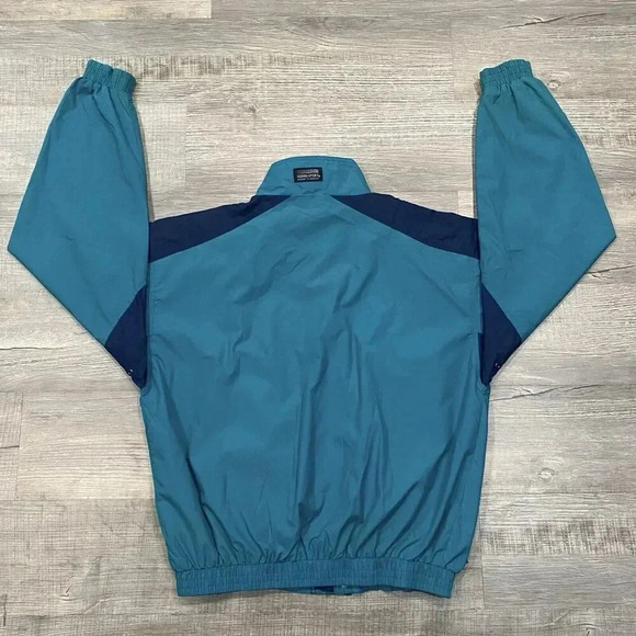 Vintage Sierra Sport Jacket Size‎ Large Blue Windbreaker Outdoor Y2K 90s - Picture 13 of 13